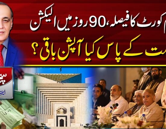 سپریم کورٹ کا فیصلہ،90روز میں الیکشن…………حکومت کے پاس کیا آپشن باقی؟۔۔۔سچی بات ایس کے نیازی کے ساتھ(02-03-2023)