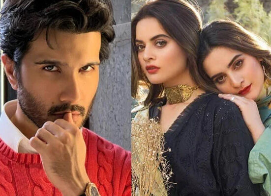 ایمن اور منال نے فیروز خان کی حمایت کردی