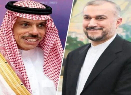 سعودی اور ایرانی وزرائے خارجہ کا ٹیلیفونک رابط