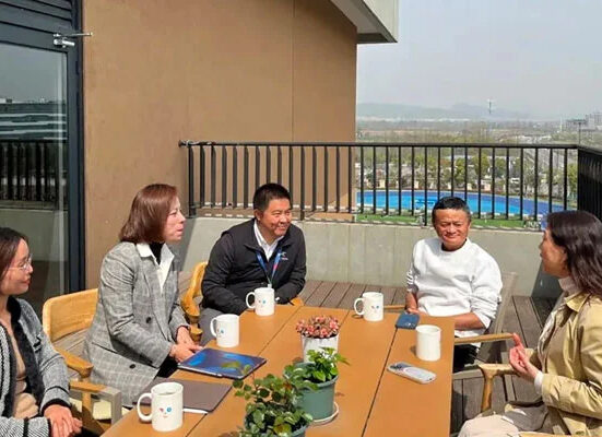 جیک ما طویل عرصے کے بعد منظر عام پر