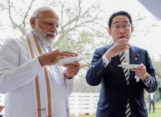 جاپانی وزیراعظم کو بھارت میں کیا کھلایا جارہاہے