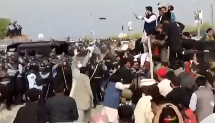 اسلام آباد کے پرتشدد واقعات میں بڑے رہنما ملوث