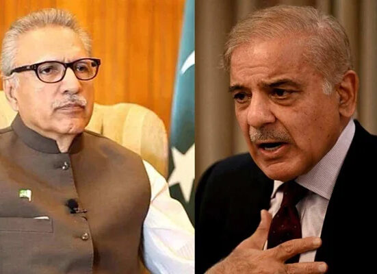 وزیراعظم شہباز شریف کا صدر عارف علوی کے خط پر جواب