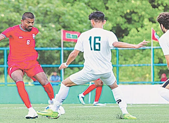 مالدیب نے پاکستان کو دوستانہ فٹ بال میچ میں ہرادیا