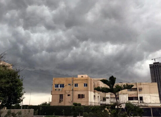 کراچی میں آئندہ چند گھنٹوں میں بارش متوقع