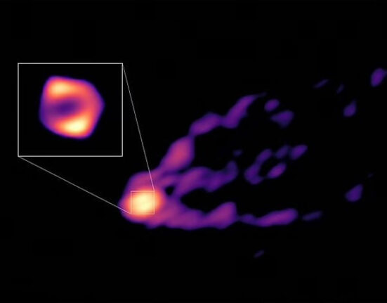 عظیم الجثہ بلیک ہول کی براہ راست تصویر کشی