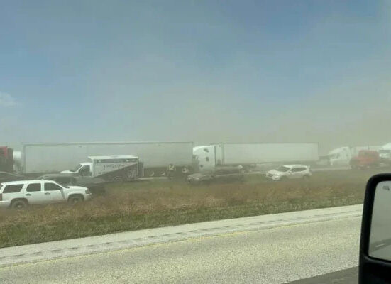 امریکہ ، گرد کا طوفان ، حادثات میں 6 افراد ہلاک