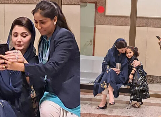 مریم نواز بغیر پروٹوکول لاہور ایئرپورٹ سے دبئی روانہ