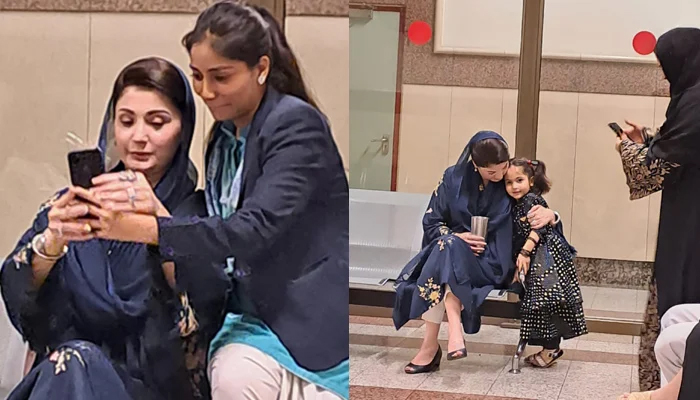 مریم نواز بغیر پروٹوکول لاہور ایئرپورٹ سے دبئی روانہ