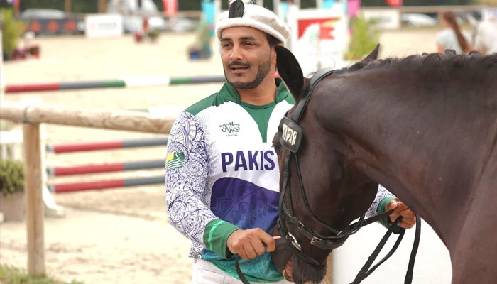پاکستانی گھڑ سوار نے پیرس اولمپکس کیلئے کوالیفائی کرلیا
