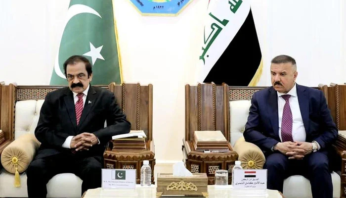 رانا ثنا ءنے دورہ عراق میں ملنے والے قیمتی تحائف توشہ خانہ میں جمع کرادیے