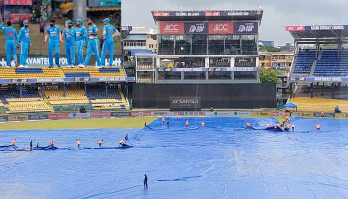 ریزروڈے میچ ، بھارتی ٹیم کے اسٹیڈیم پہنچتے ہی بارش شروع