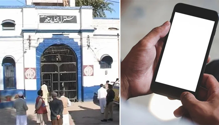 سینٹرل جیل پشاور ، قیدیوں کے پاس موبائل فونز کا انکشاف