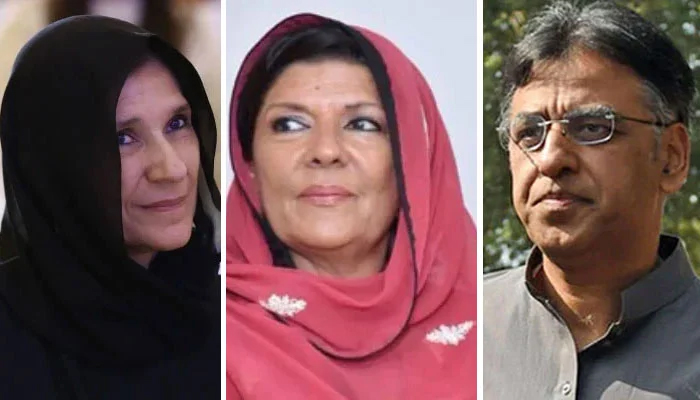 9 مئی مقدمات:اسد عمر اور چیئرمین پی ٹی آئی کی بہنوں کی ضمانت میں توسیع