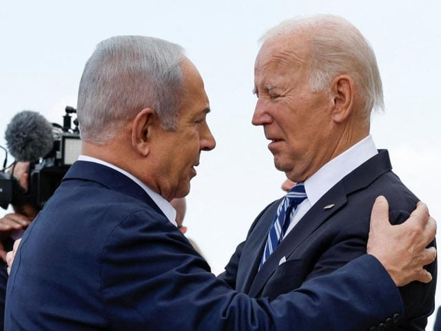 جوبائیڈن اسرائیل پہنچ گئے ، امریکا اور صیہونی ریاست کے گٹھ جوڑ کا پردہ چاک