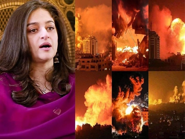 اسرائیل فلسطین کشیدگی؛ نادیہ جیمل پاکستان سمیت پوری اُمتِ مسلمہ پر برس پڑیں