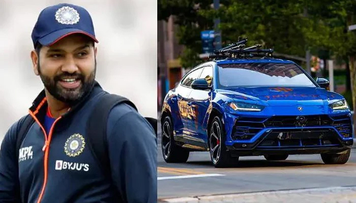 بھارتی کپتان روہت شرما پر پولیس کے تین چالان