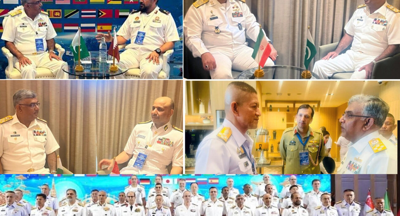 سربراہ پاک بحریہ ایڈمرل نوید اشرف کی تھائی لینڈ میں منعقدہ انڈین اوشین نیول سمپوزیم میں شرکت
