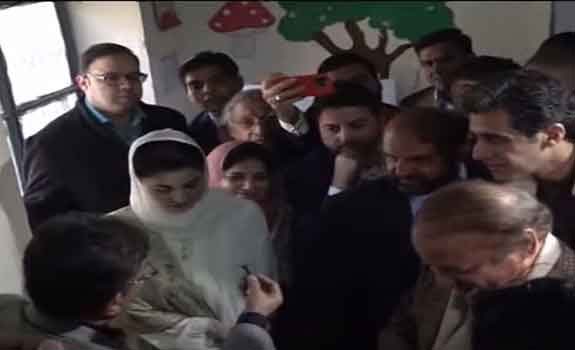 نواز شریف نے اپنا ووٹ کاسٹ کردیا