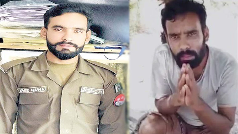 پولیس نے کچے کے ڈاکوئوں کے ہاتھوں یرغمال کانسٹیبل کو رہا کرالیا