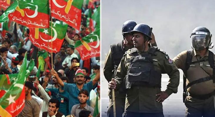 لاہور جلسہ، پولیس کا کریک ڈاؤن ، چھاپے، پی ٹی آئی رہنما حماد اعوان گرفتار