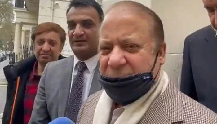 قائد ن لیگ نواز شریف امریکا سے واپس لندن پہنچ گئے