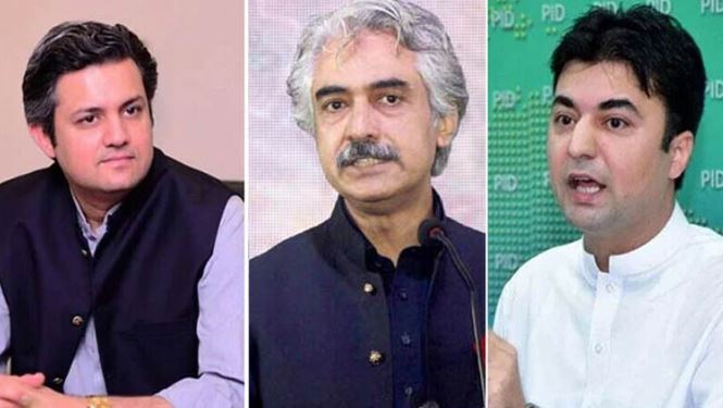 دفتر جلانے کا کیس: حماد اظہر، اسلم اقبال، مراد سعید اشتہاری قرار
