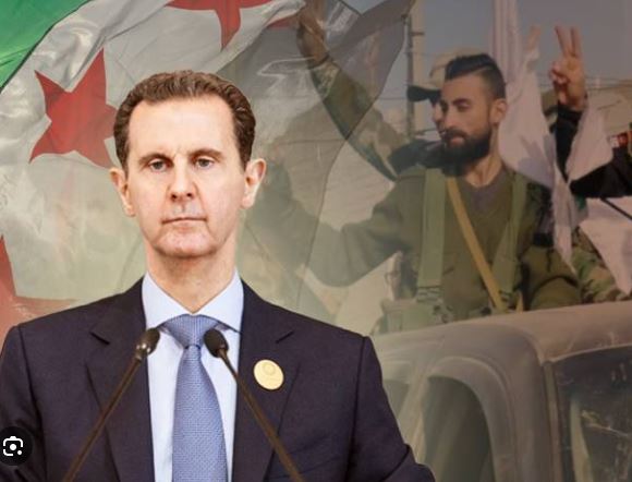 دمشق،شامی صدر بشارالاسد ملک سے فرار، باغیوں کا قبضے کا دعوی