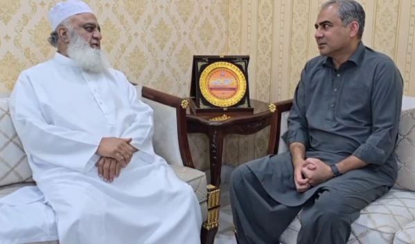 محسن نقوی کی فضل الرحمان سے ملاقات، بھارتی مہم جوئی کا دینے پر اتفاق