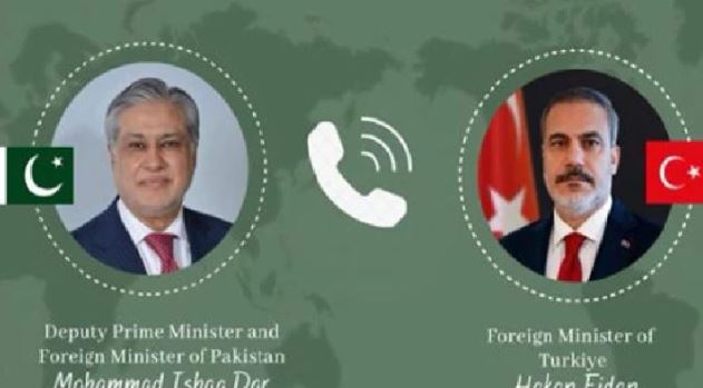 ترک وزیر خارجہ کا اسحاق ڈار سے رابطہ، بھارتی جارحیت پر پاکستان سے اظہار یکجہتی