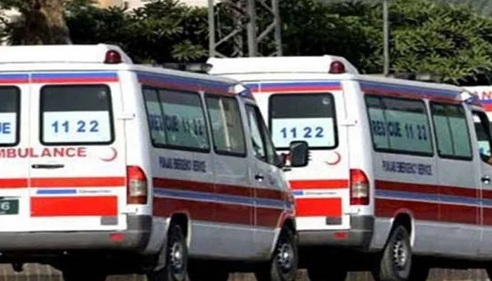 حافظ آباد، ٹریفک حادثے میں 2 افراد جاں بحق، 3 زخمی