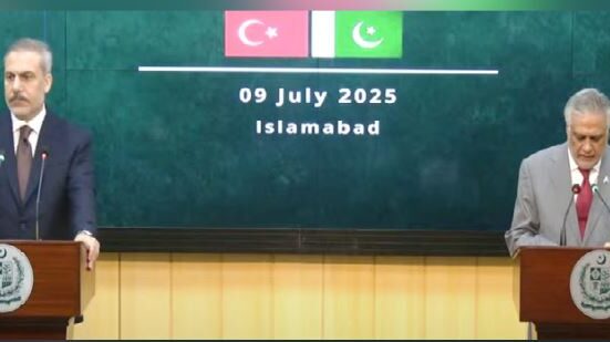 پاکستان اور ترکیہ کا علاقائی استحکام کیلئے تعاون جاری رکھنے پر اتفاق