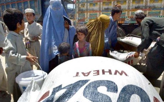 پاکستان، افغانستان کے بچوں کیلئے مختص 500 ٹن امریکی خوراک ضائع