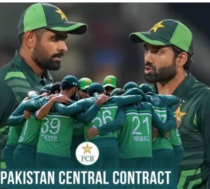 سینٹرل کنٹریکٹس 26-2025 کا اعلان، بابر، رضوان کی تنزلی، نئے چہرے شامل