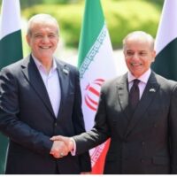 ایرانی صدر مسعود پزشکیان کی وزیراعظم ہاوۤس آمد، گارڈ آف آنر پیش