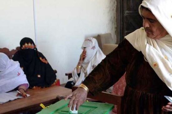 بلوچستان کے7 اضلاع میں خالی نشستوں پر ضمنی بلدیاتی انتخابات کیلئے پولنگ
