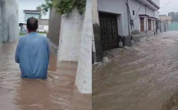 پنجاب اور پختونخوا میں بارشوں کا نیا سلسلہ شروع، نالے بپھر گئے، مختلف مقامات پر سیلاب کا خطرہ