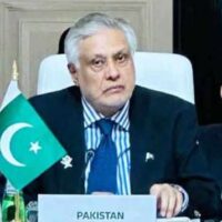 اسحاق ڈار کی لیتھوانیا کے قائم مقام وزیر خارجہ سے ملاقات، دوطرفہ تعاون بڑھانے پر اتفاق