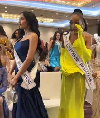 مس یونیورس مقابلہ تنازع کا شکار، حسیناؤں کا واک آؤٹ