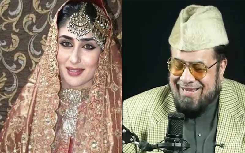 کرینہ کپور میری بیوی رہی ہیں، نکاح کیا تھا، مفتی قوی کا حیران کن دعویٰ