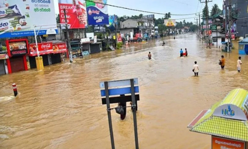 سری لنکا میں سیلاب اور لینڈ سلائیڈنگ، اموات 618 ہو گئیں