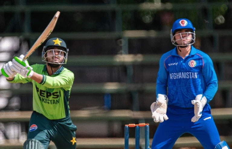انڈر 19سہ ملکی سیریز،پاکستان نے افغانستان کو شکست دیدی