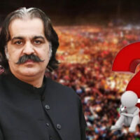 علی امین گنڈاپور لانگ مارچ چھوڑ کر قافلے سمیت واپس ڈیرہ اسماعیل خان چلے گئے