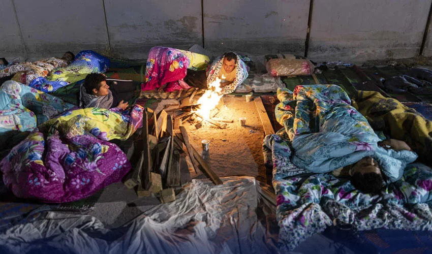 غزہ میں طوفانی بارشوں نے تباہی مچا دی، بچوں سمیت 14 فلسطینی جان کی بازی ہار گئے