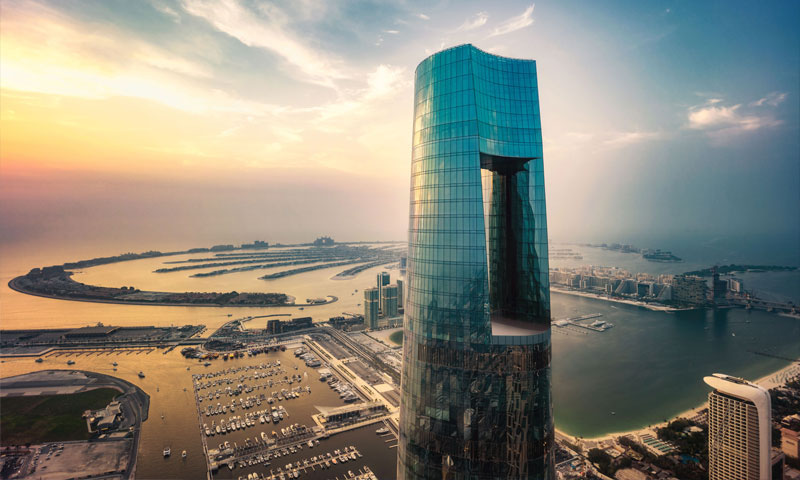 دنیا کا بلند ترین ہوٹل دبئی میں کھل گیا؛ کتنی منزلیں؟ کتنے کمرے؟جانئے