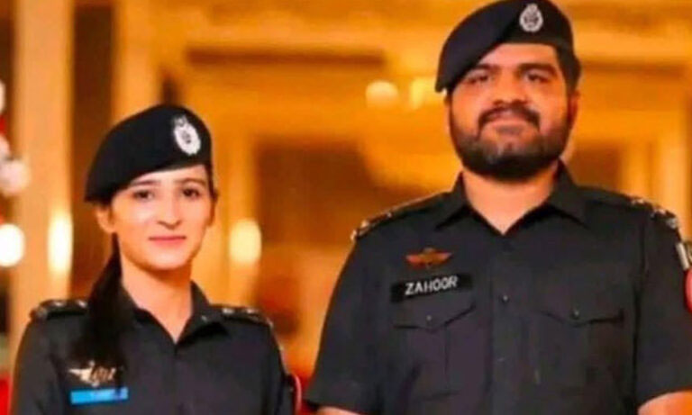سندھ پولیس کے زخمی میاں بیوی افسران کی شادی کی دوسری سالگرہ اسپتال میں منائی گئی