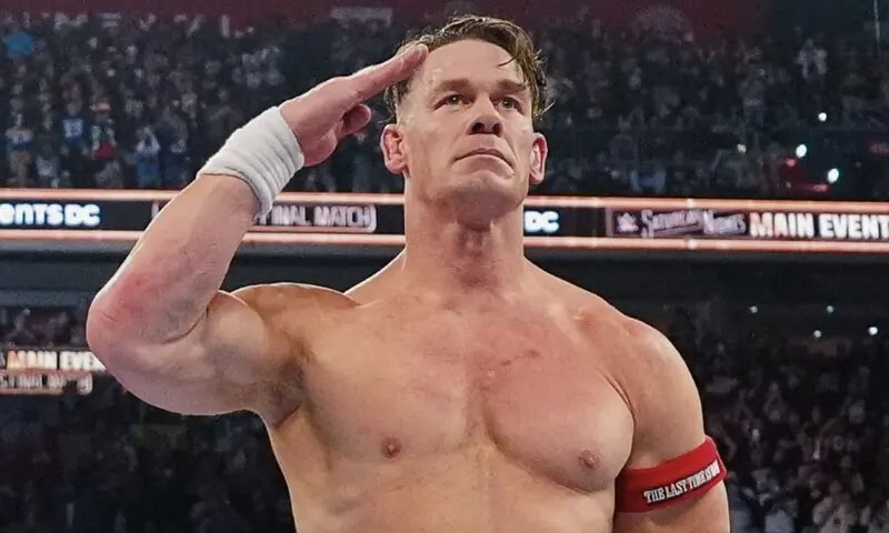 ریسلر جان سینا نے ریسلنگ کو باضابطہ طور پر الوداع کہہ دیا