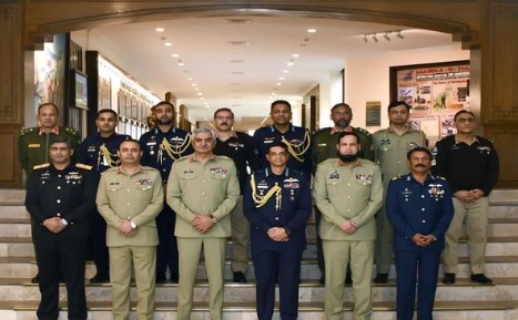 بنگلہ دیش کے ایئر چیف کا نیشنل ڈیفنس یونیورسٹی کا دورہ، فوجی تعاون پر زور