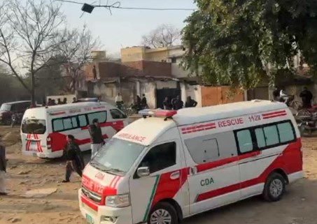 اسلام آباد: شادی والے گھر میں سلنڈر دھماکہ، دولہا دلہن سمیت 6 افراد جاں بحق