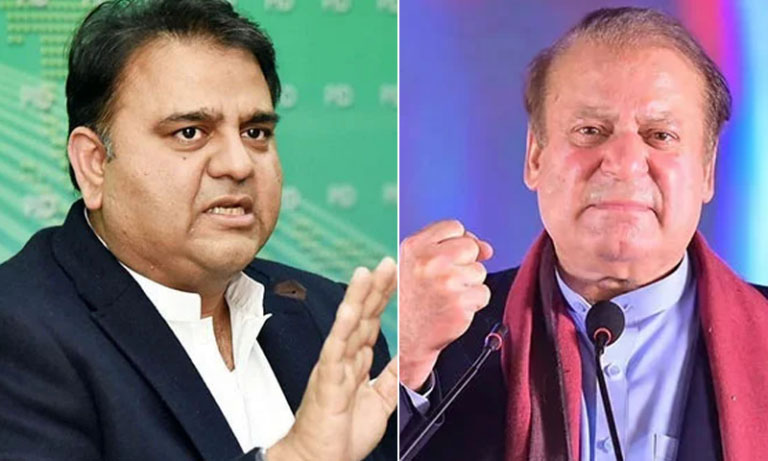 سیاسی درجہ حرارت نیچے لانے کے لیے کردار ادا کریں، فواد چوہدری کی نواز شریف سے اپیل